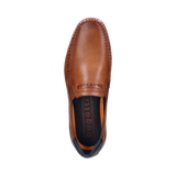 Cuir Mocassin Cognac