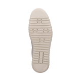 Sneakers in pelle bianco sporco