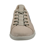 Lace-up beige