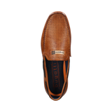 Cuir Mocassin Cognac