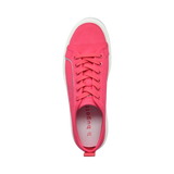 Lace-up light red