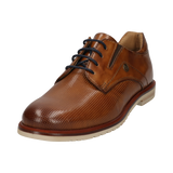 Leather Business Lace-up Cognac