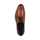 Business lace-up cognac