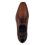 Business lace-up cognac