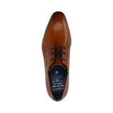 Lace-up Cognac