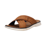 Slippers cognac