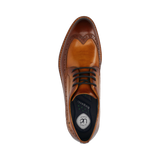 Business lace-up cognac