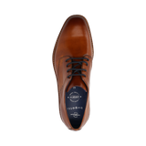 Lace-up Cognac