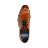 Business lace-up cognac