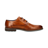 Lace-up Cognac