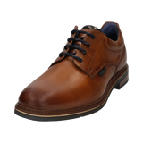 Lace-up Cognac