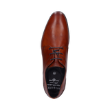 Lace-up Cognac