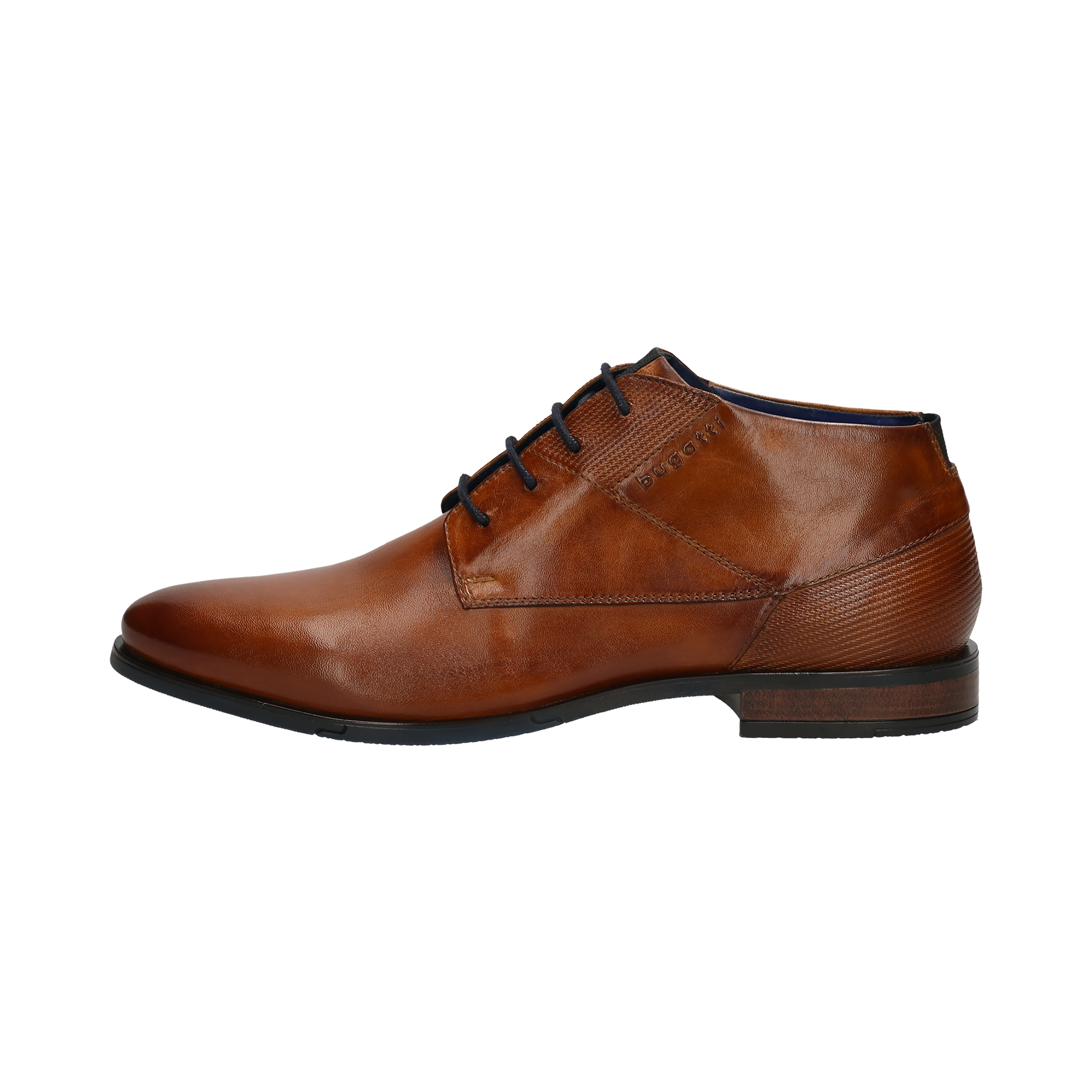 Bugatti men’s dress shoe chukkas Snuff Suede Bugatti Mens Designer Zip Chukka Boots main image 2