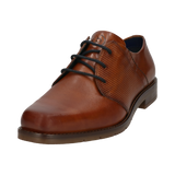 Lace-up Cognac