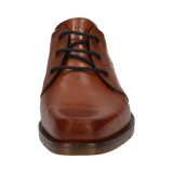 Lace-up Cognac