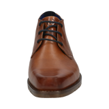 Lace-up Cognac