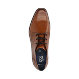 Lace-up Cognac