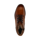 Business lace-up cognac