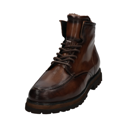 Marc Lace-Up Boots Brown