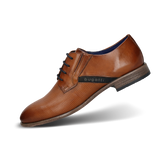 Business lace-up cognac