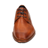 Lace-up Cognac