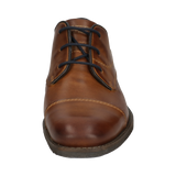 Lace-up Cognac