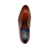 Business lace-up cognac