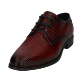 Business lace-up dark red