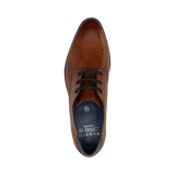 Business lace-up cognac