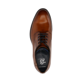 Business lace-up cognac