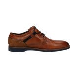 Lace-up Cognac