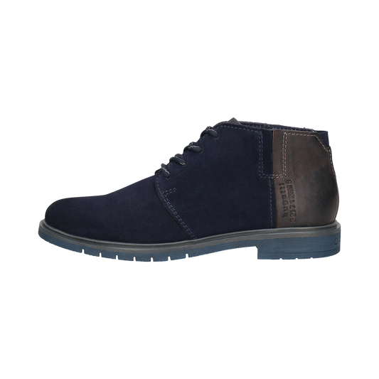 Ciriaco Lace-Up Boots Dark Blue