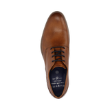 Lace-up Cognac