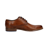 Lace-up Cognac