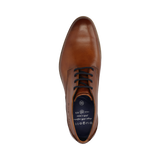 Lace-up Cognac