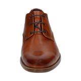 Lace-up Cognac