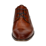 Lace-up Cognac