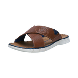 Slippers cognac