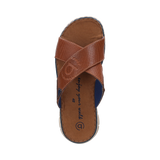 Slippers cognac