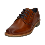 Lace-up Cognac