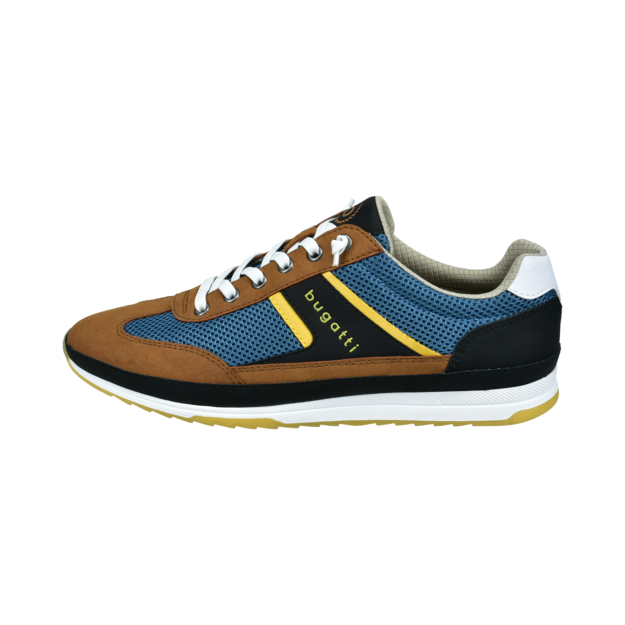 Sneakers Scarpe Bugatti Qualità Bugatti Sneaker Cognac Pelle