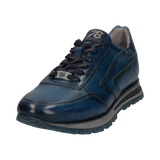 Leder Sneaker blau