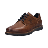 Lace-up Cognac