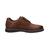 Lace-up Cognac