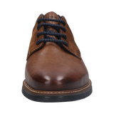 Lace-up Cognac