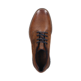 Lace-up Cognac