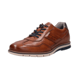 Lace-up Cognac