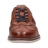 Lace-up Cognac