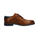 Lace-up Cognac