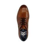 Lace-up Cognac